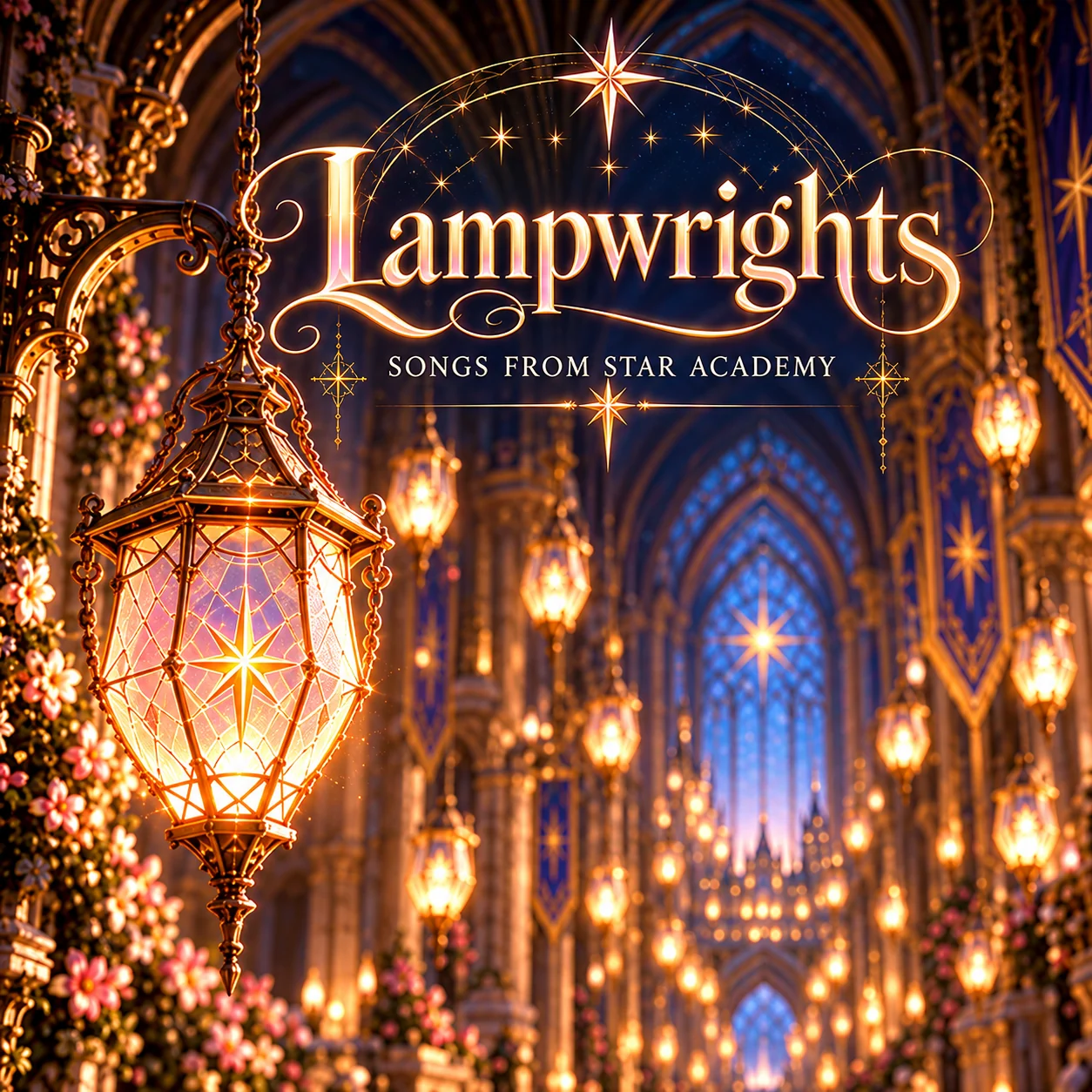 Lampwrights: Songs from Star Academy. A glowing lamp in a great hall of lamps