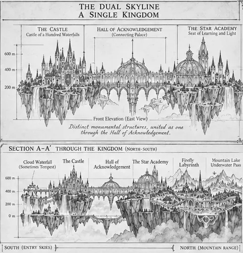 The Dual Skyline in pencil